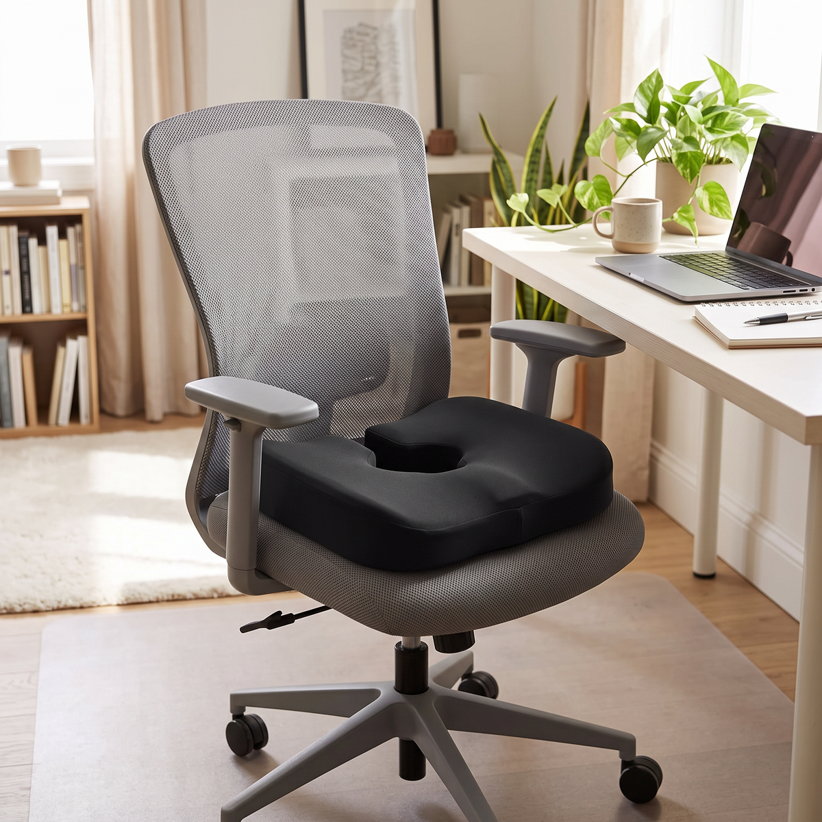 Sitriva seat cushion on an office chair